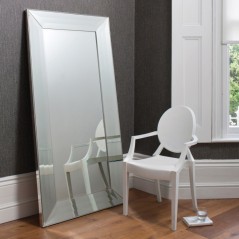 Ferrara Leaner Mirror Silver W915 x H1825mm